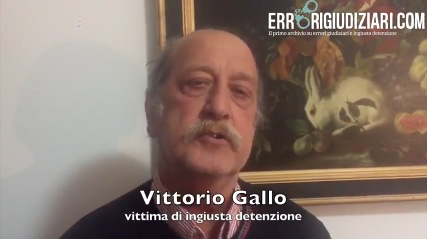 Vittorio Gallo: “Sto con Errorigiudiziari.com”